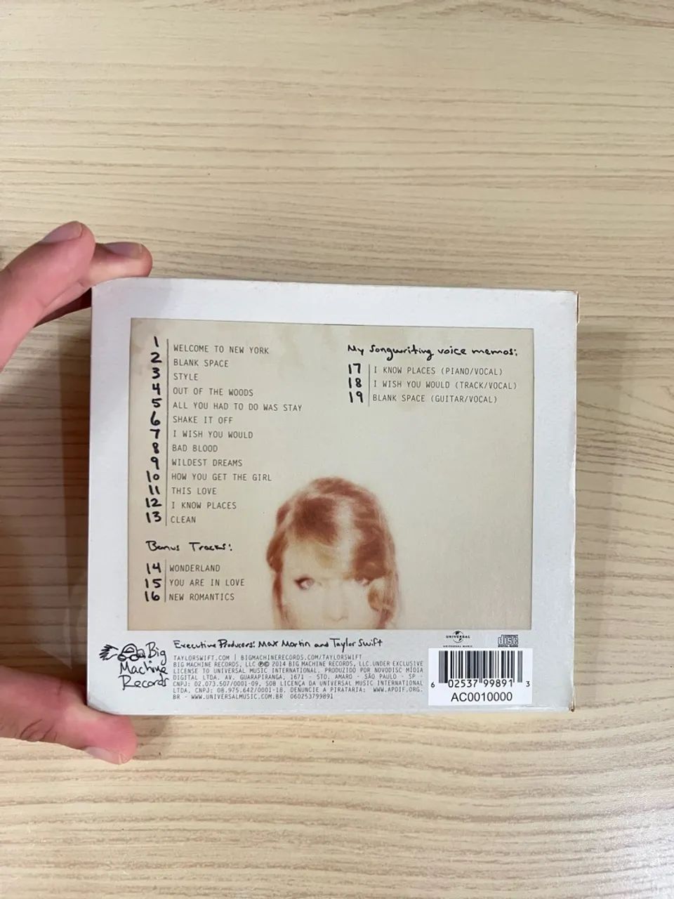 CD 1989 Deluxe Taylor Swift  - Foto 4