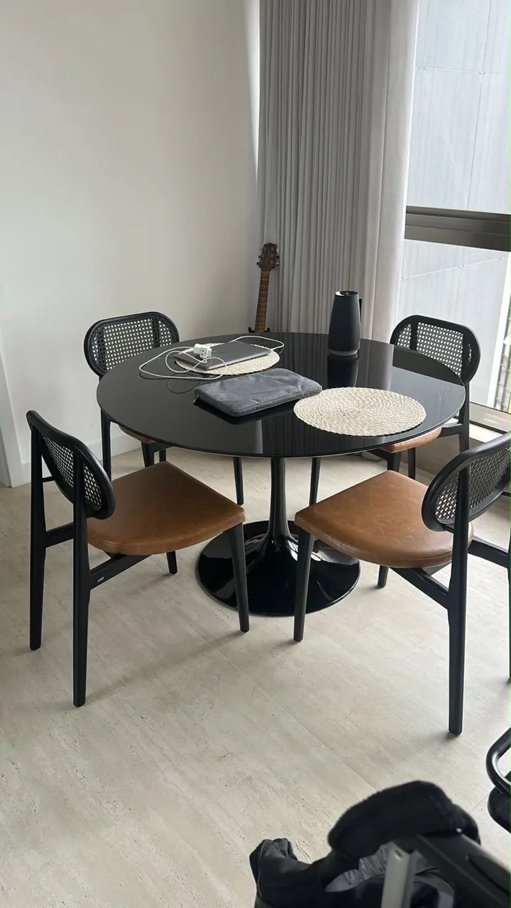 Mesa jantar Saarinen redonda - 1.20  - Foto 2