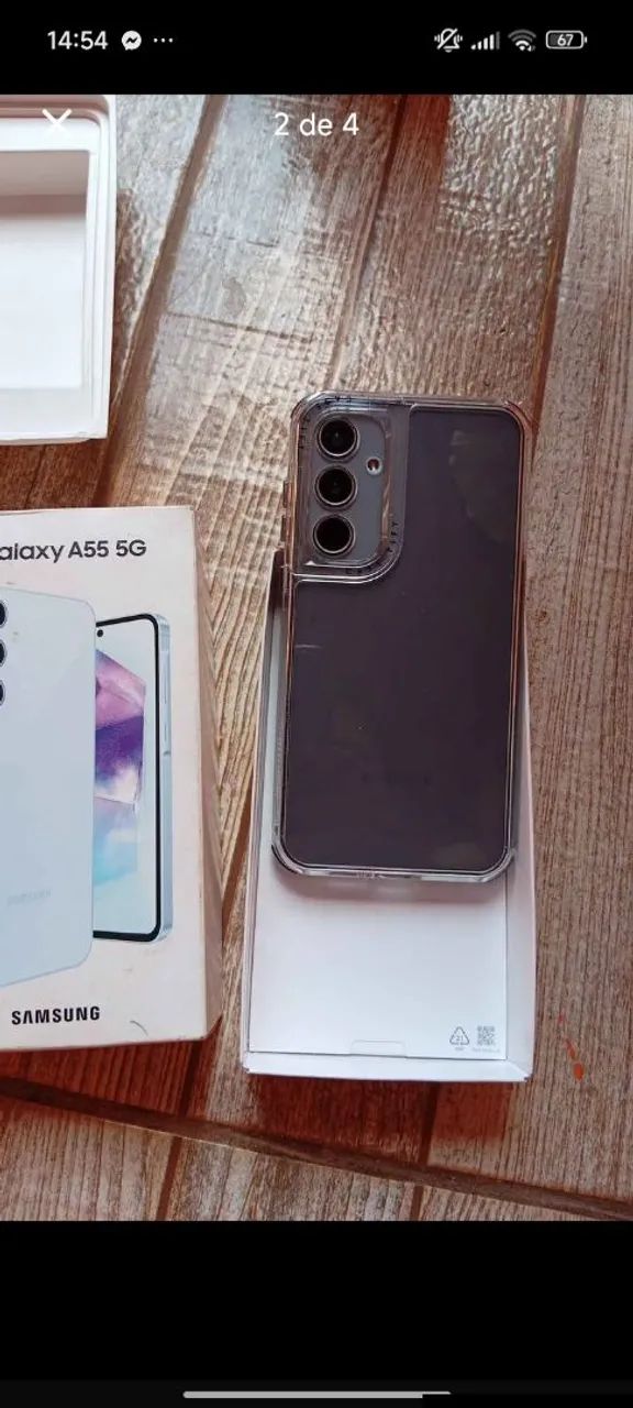 Galaxy A55 5G em perfeito estado - Foto 3
