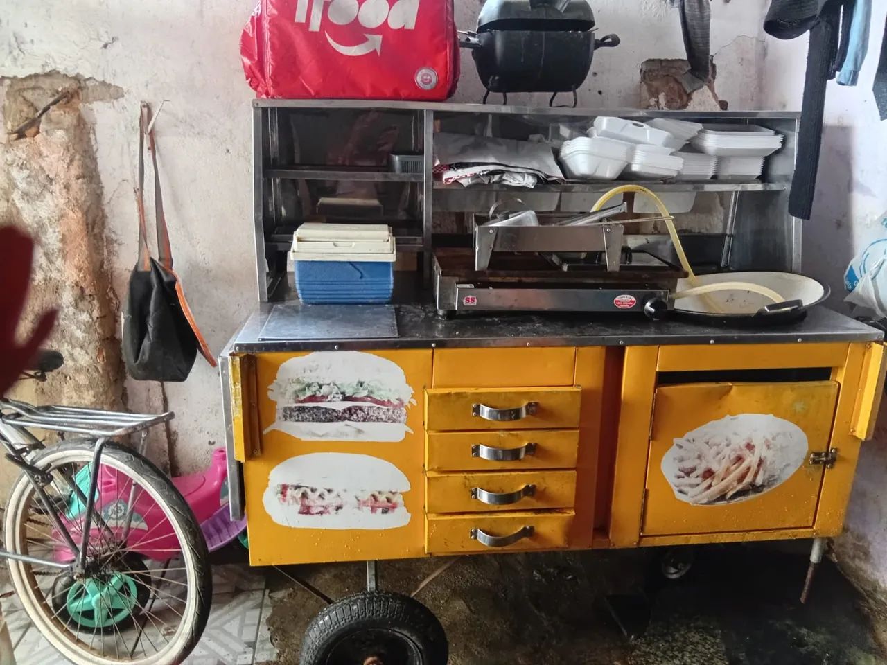 Carrinho de lanche  - Foto 3