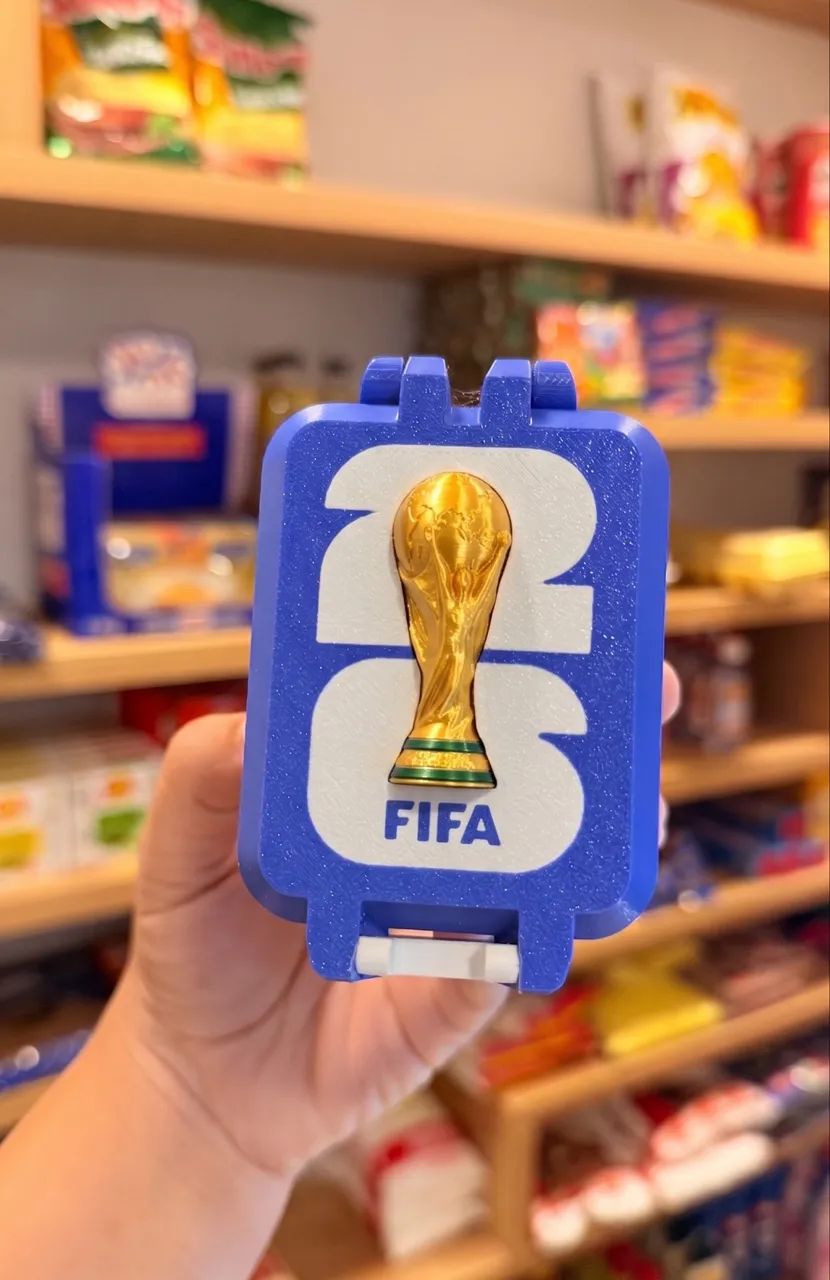 PORTA FIGURINHAS COPA DO MUNDO 2026