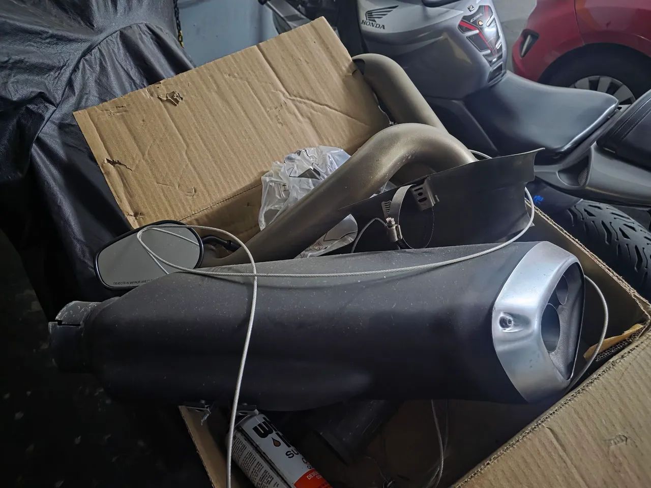 Escapamento original fxdr 114