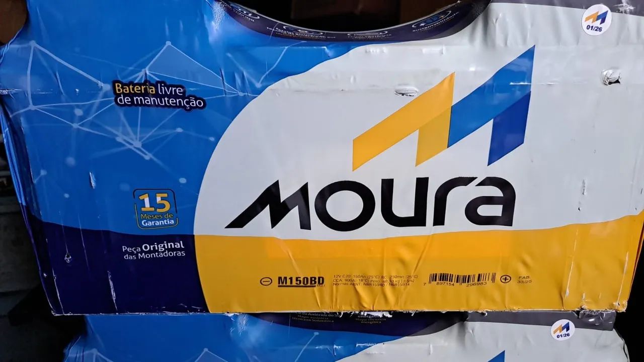 Bateria moura de 150 amperes  - Foto 2