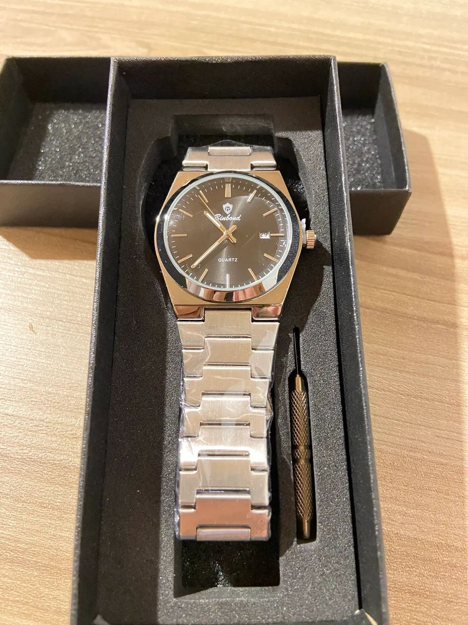 Relógio Binbond Quartz - Elegância e Precisão - Foto 3