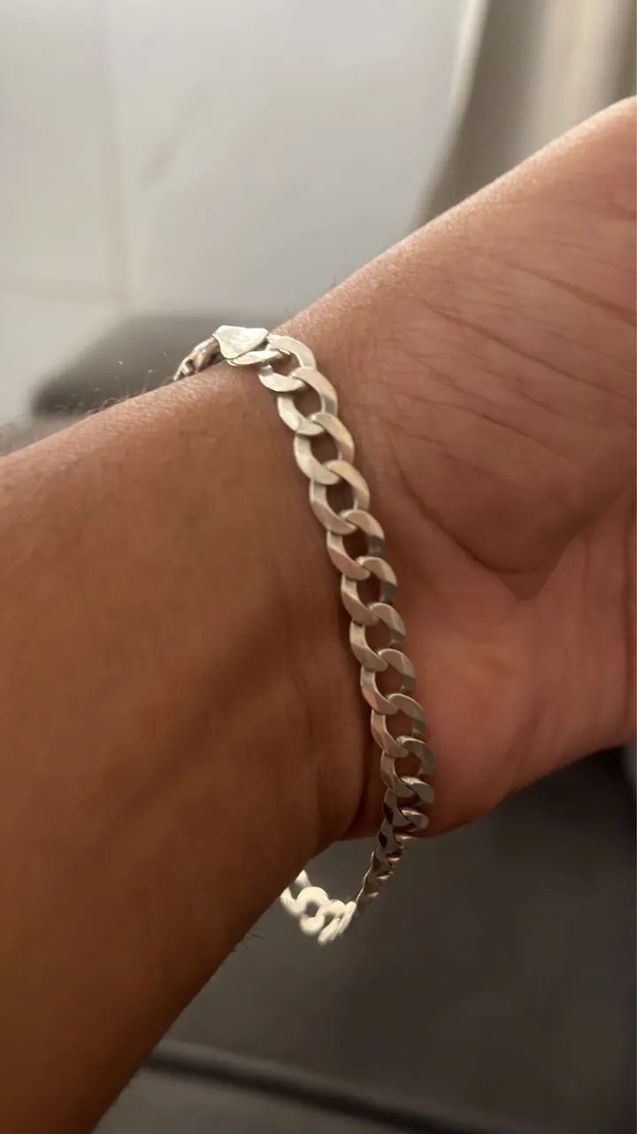 Pulseira de prata 925  - Foto 2