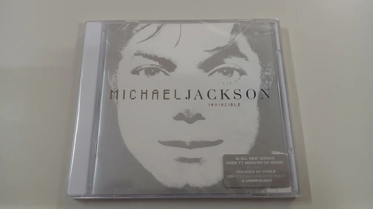 CD Michael Jackson - Invincible - Importado (Lacrado)