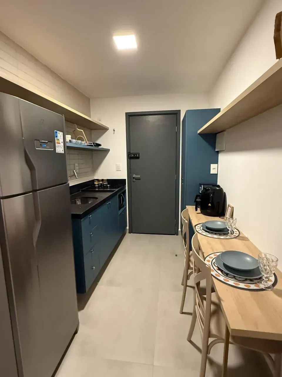 Flat Para Alugar 32m² 1 Quarto Mobiliado Piscina Elevador Intermares/Cabedelo - Foto 5