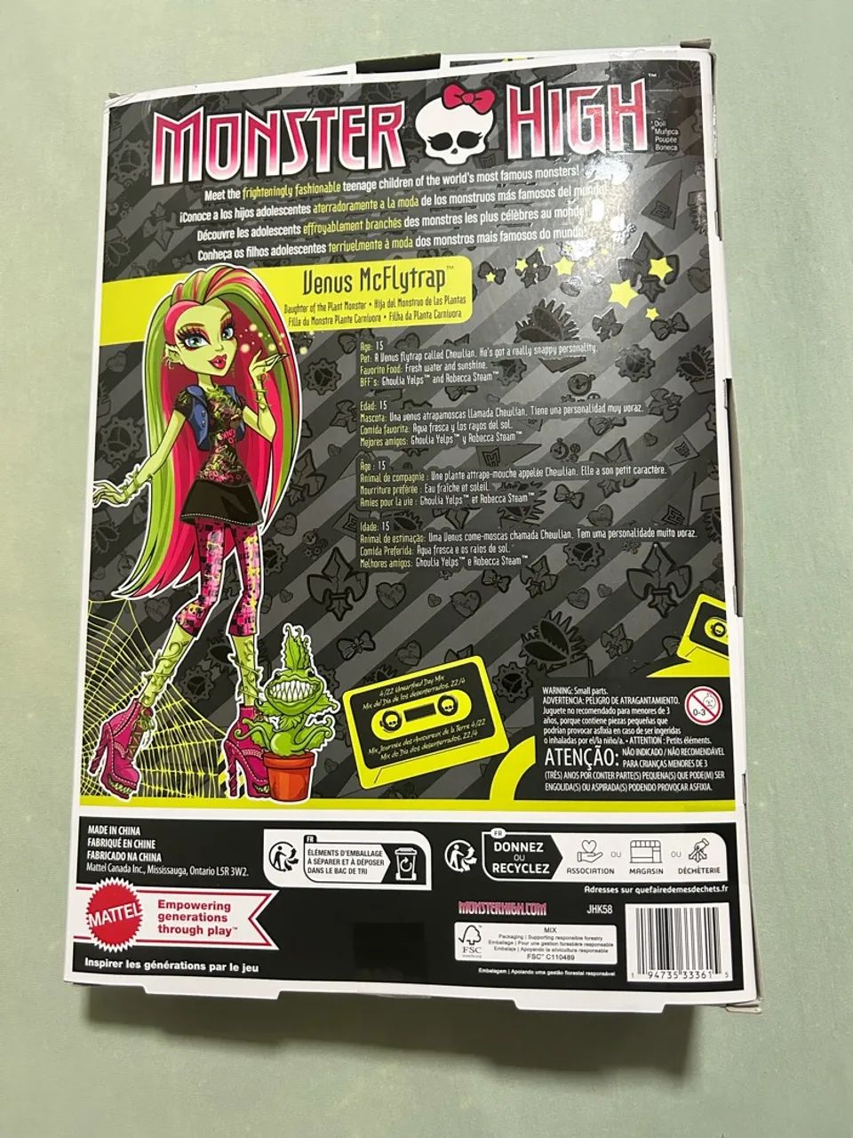 Monster high Vênus básica  - Foto 2