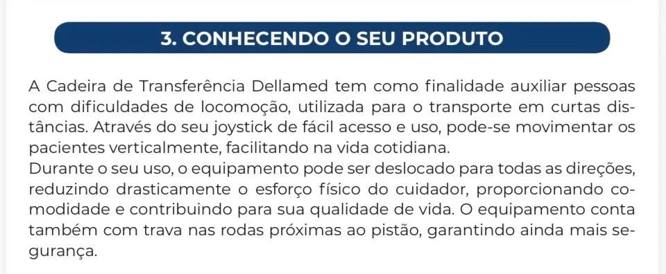 Cadeira de Transferência  - Foto 5