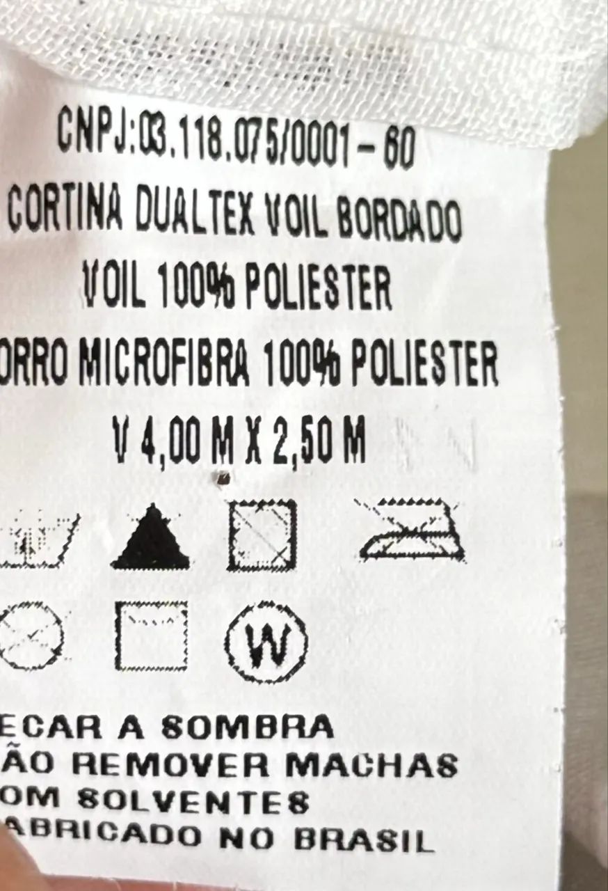 CORTINA BORDADA 