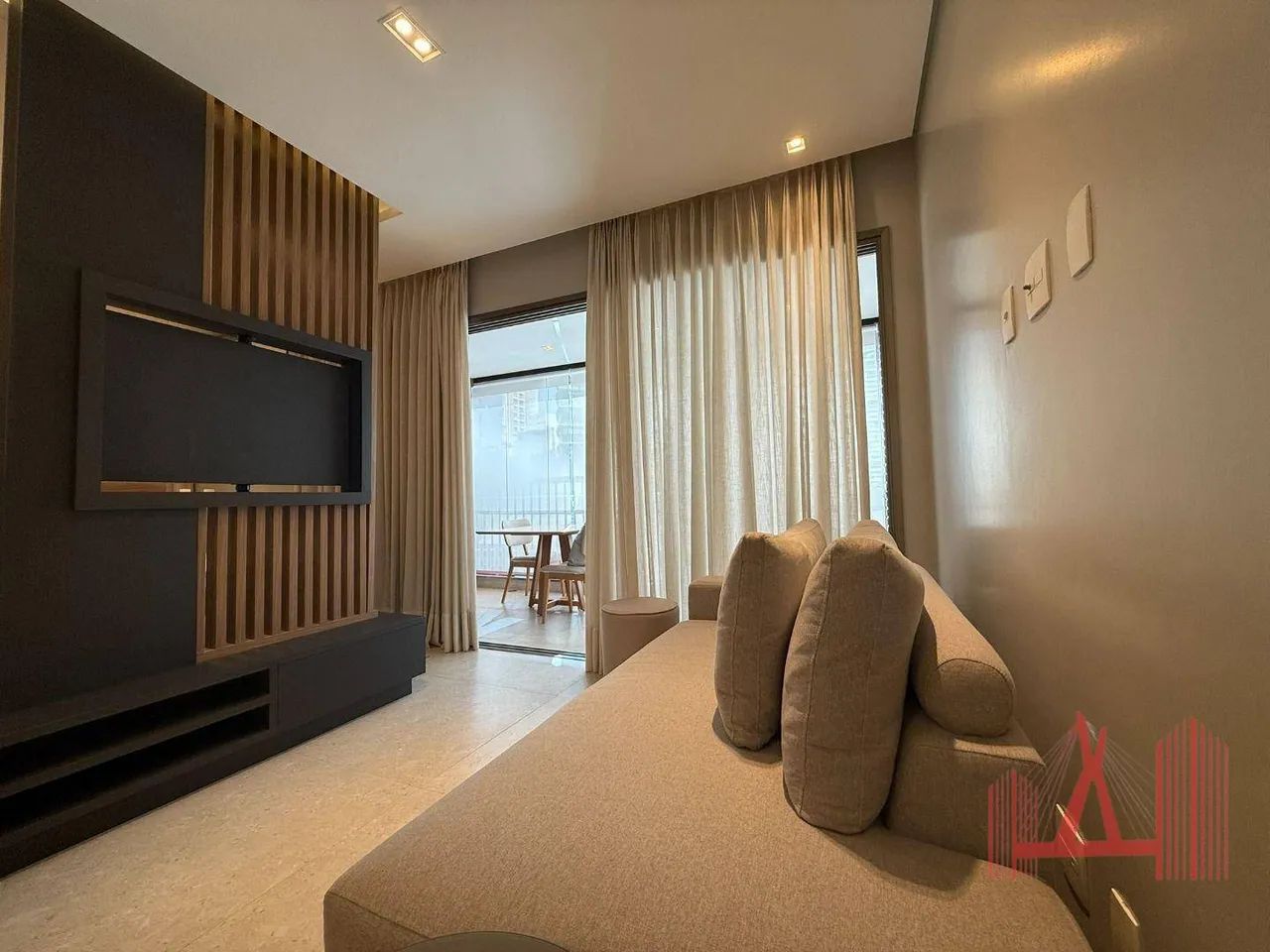 Studio MOBILIADO para Locação com 1 dormitório, 1 vaga de garagem, com 55 m² - Itaim Bibi - Foto 3