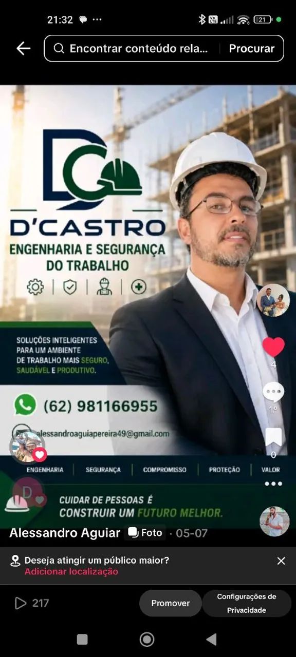 Engenharia civil e segurança do trabalho 