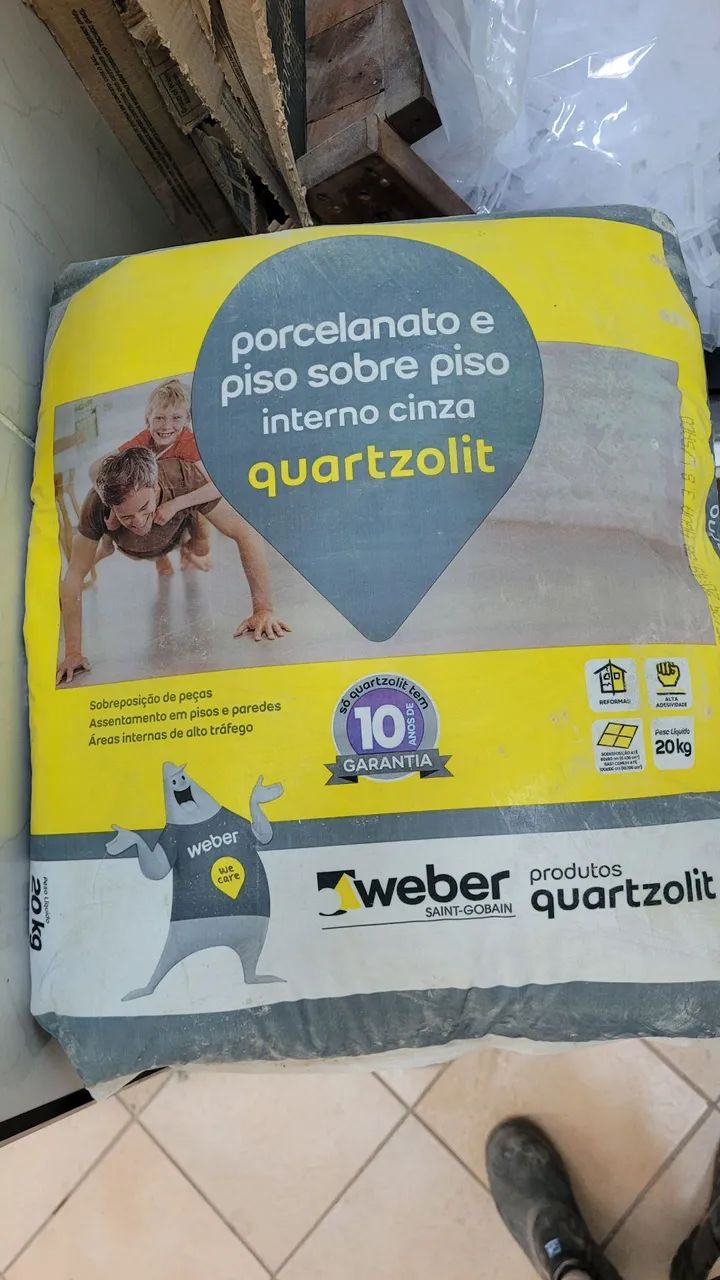 Argamassa interna porcelanato 