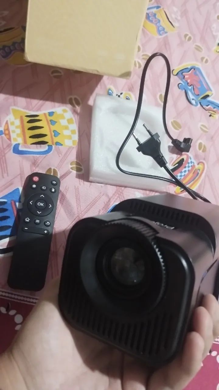 150 Polegadas Cinema em casa tv projetor - Foto 4