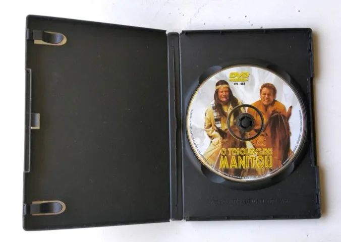 Dvd Filme O Tesouro de Manitou - 2001 - Usado  - Foto 5