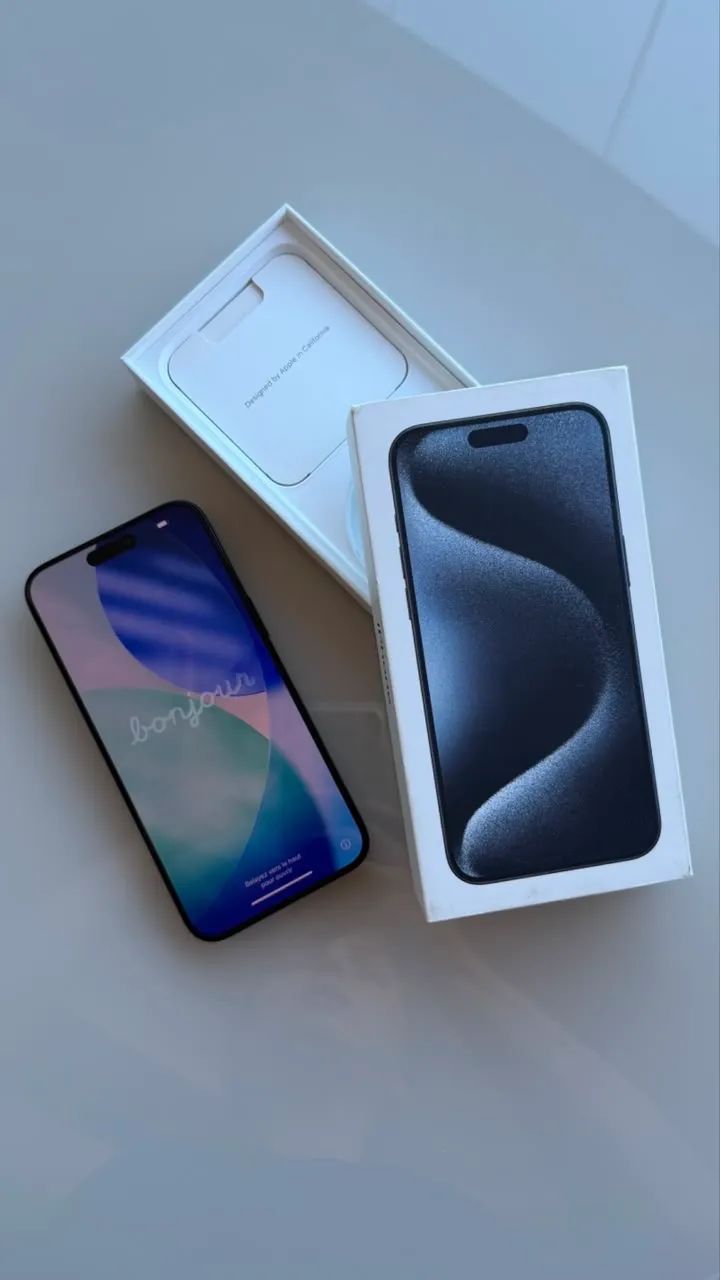 iPhone 15 Pro Max 256GB, impecável com nota e caixa, bateria 85%. - Foto 3