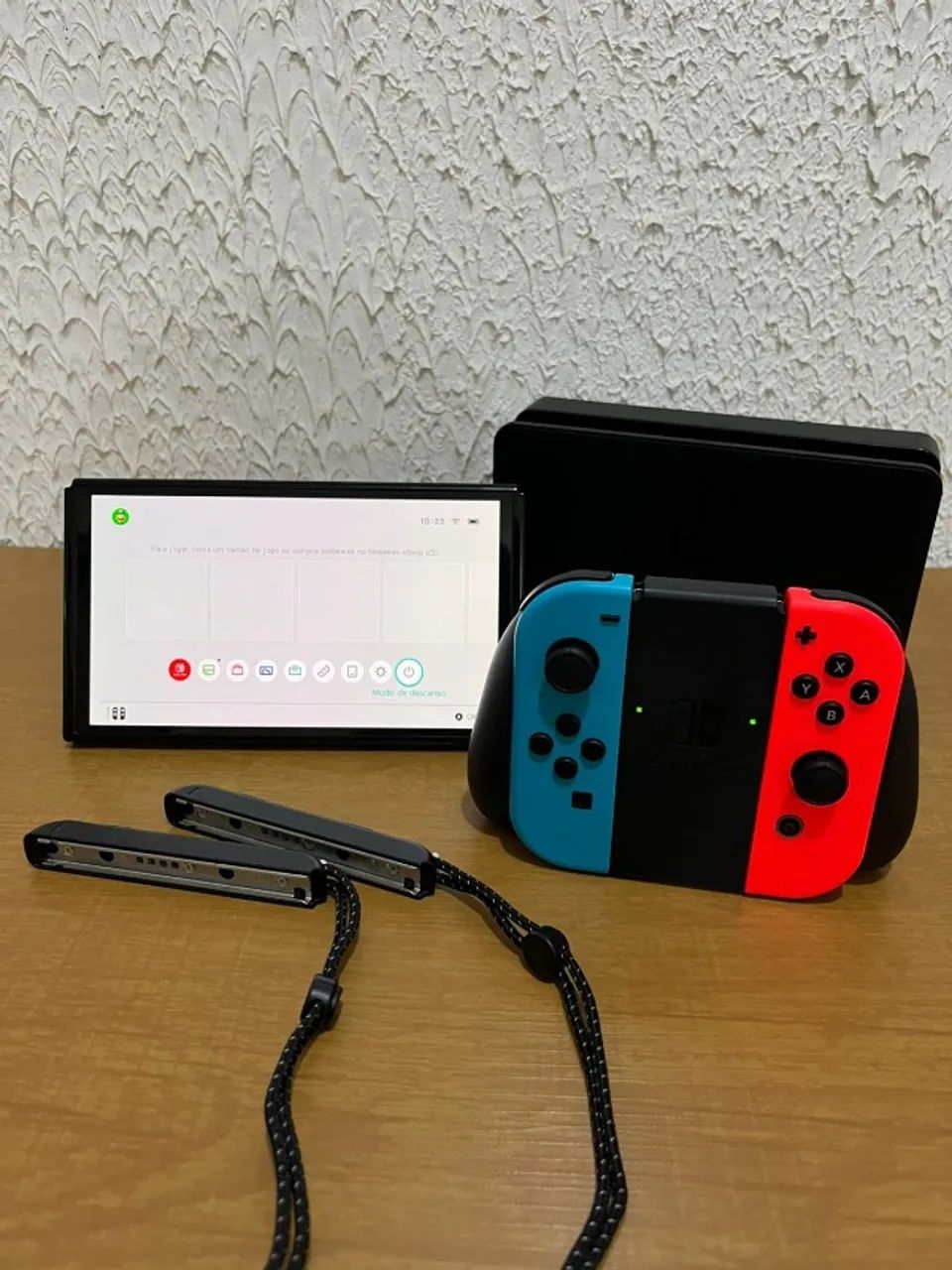 Nintendo Switch Completo na Caixa | Joy-Cons Hall Effect