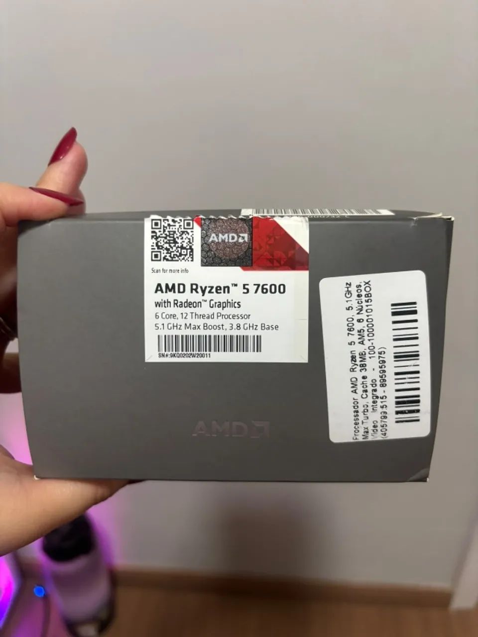 Ryzen 5 7600 - 1 ano de uso - Foto 3