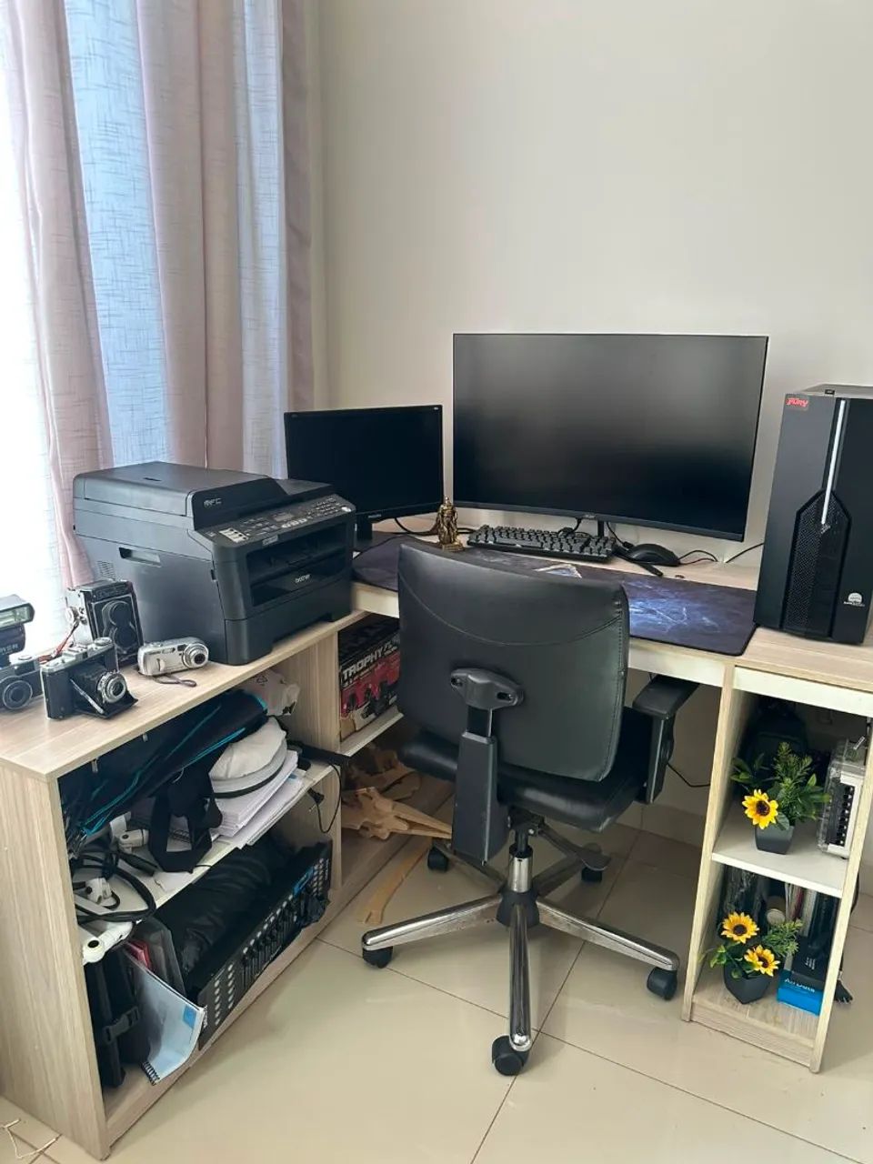 Mesa escritório mdf