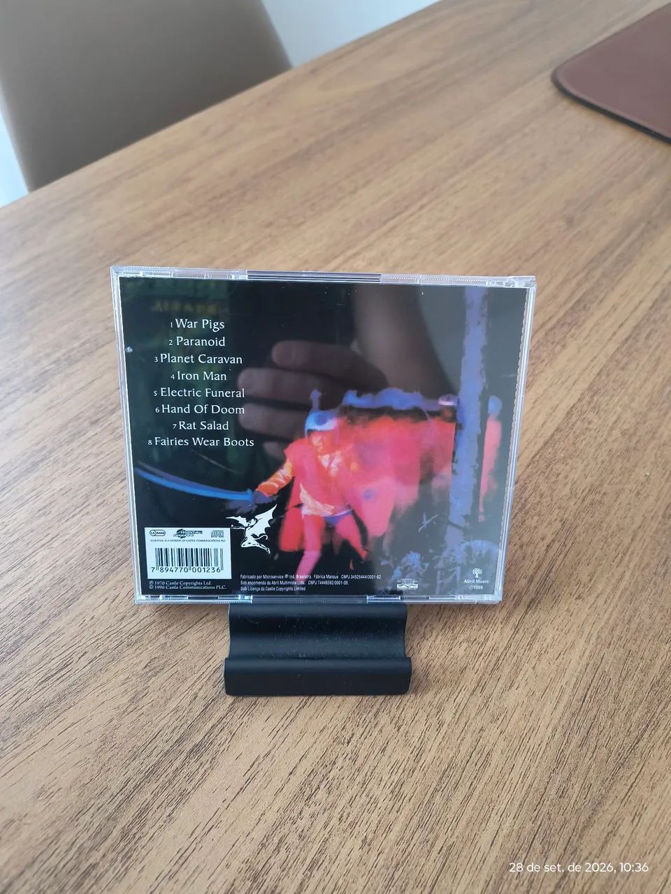 CD Black Sabbath-Paranoid - Foto 2
