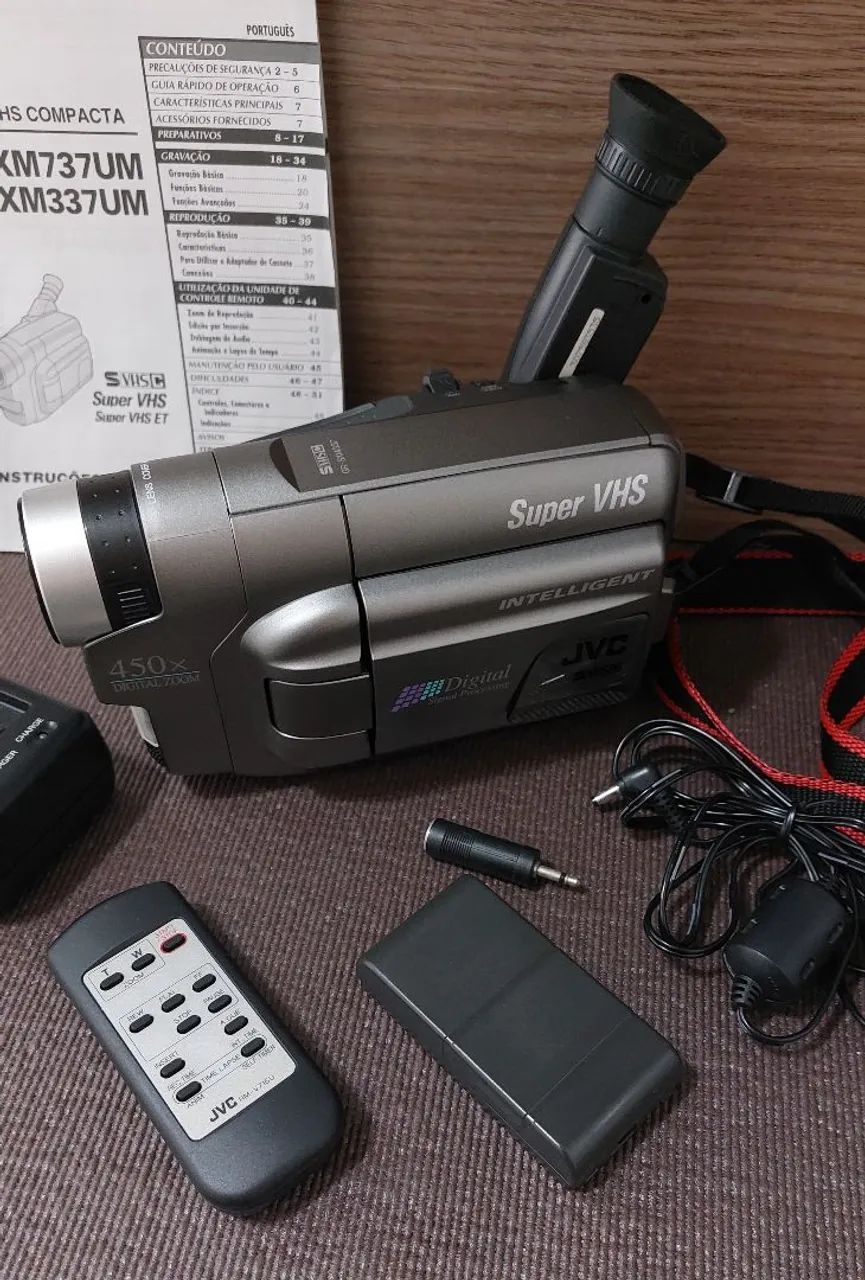 Câmera Super VHS Compacta JVC - Foto 2