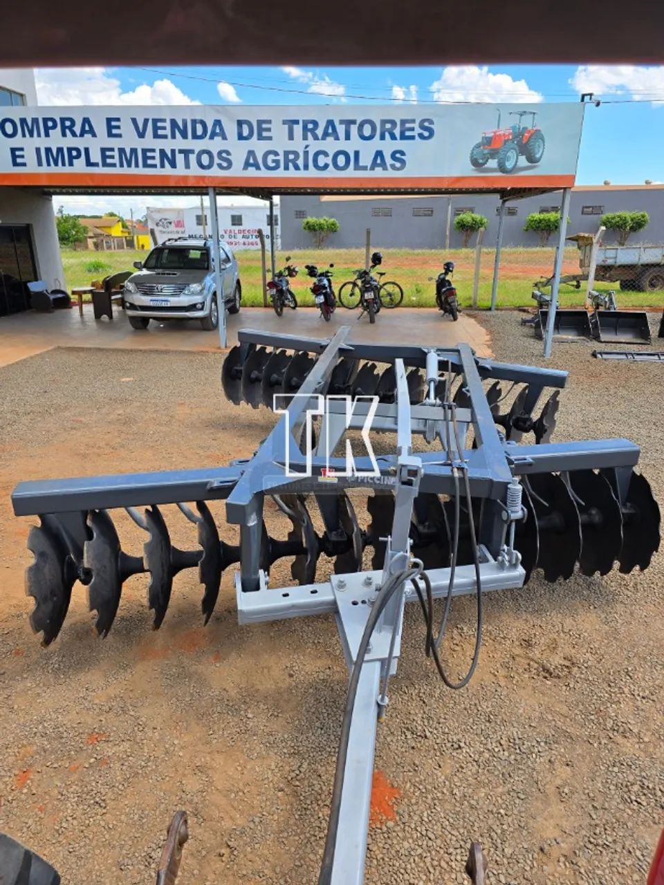 cod. 1392 GRADE ARADORA DE CONTROLE INTERMEDIÁRIA PICCIN 28 X 28 - Tk Tratores Nova Andrad - Foto 4