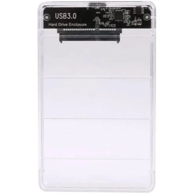 Case externo para HD de notebook SSD SATA 3 com USB 3.0 6Gbps Novo - Foto 5