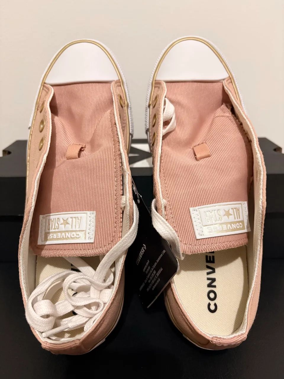 Converse All Star Nude/Rosa - 37 - Foto 3