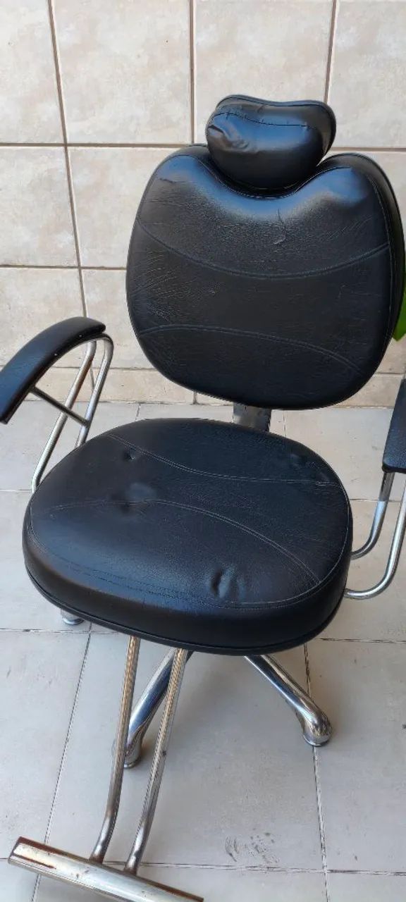 Cadeira Barbearia Cabeleireiro 
