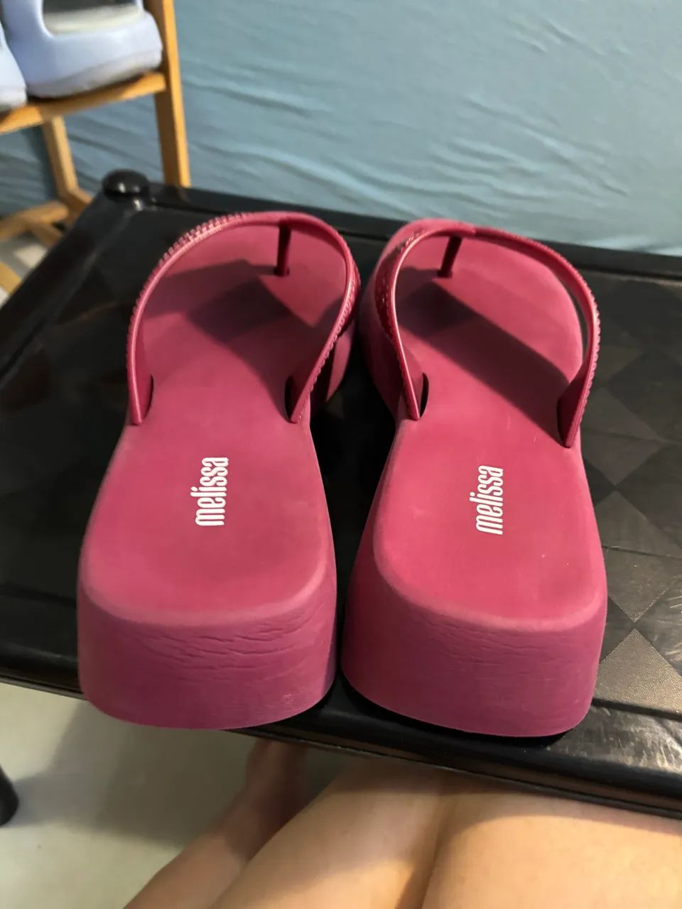 Melissa Flatform M-Lover vinho  nº 37 original - ref. 35858 - Foto 5