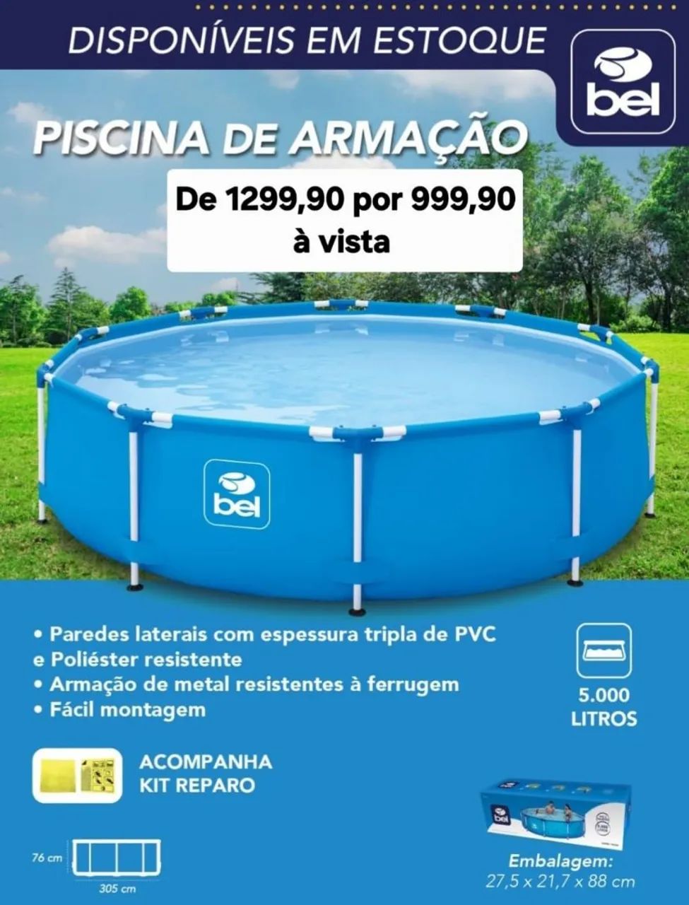 Piscina 5.000 Litros