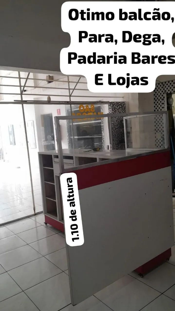 Balcão 2m x 1,30m em ótimo estado  - Foto 4