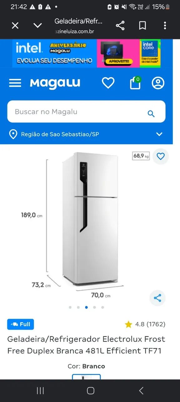 Geladeira  - Foto 2