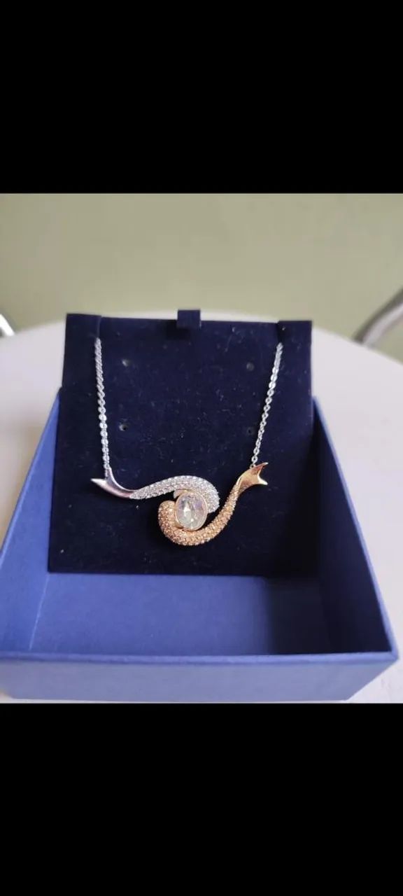 Colar Swarovski Novo - Foto 3