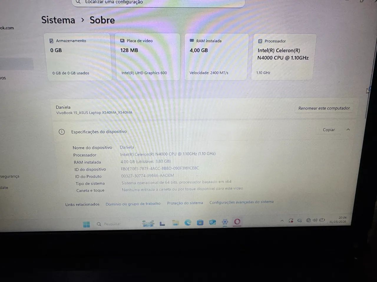 Notebook Asus - Foto 3