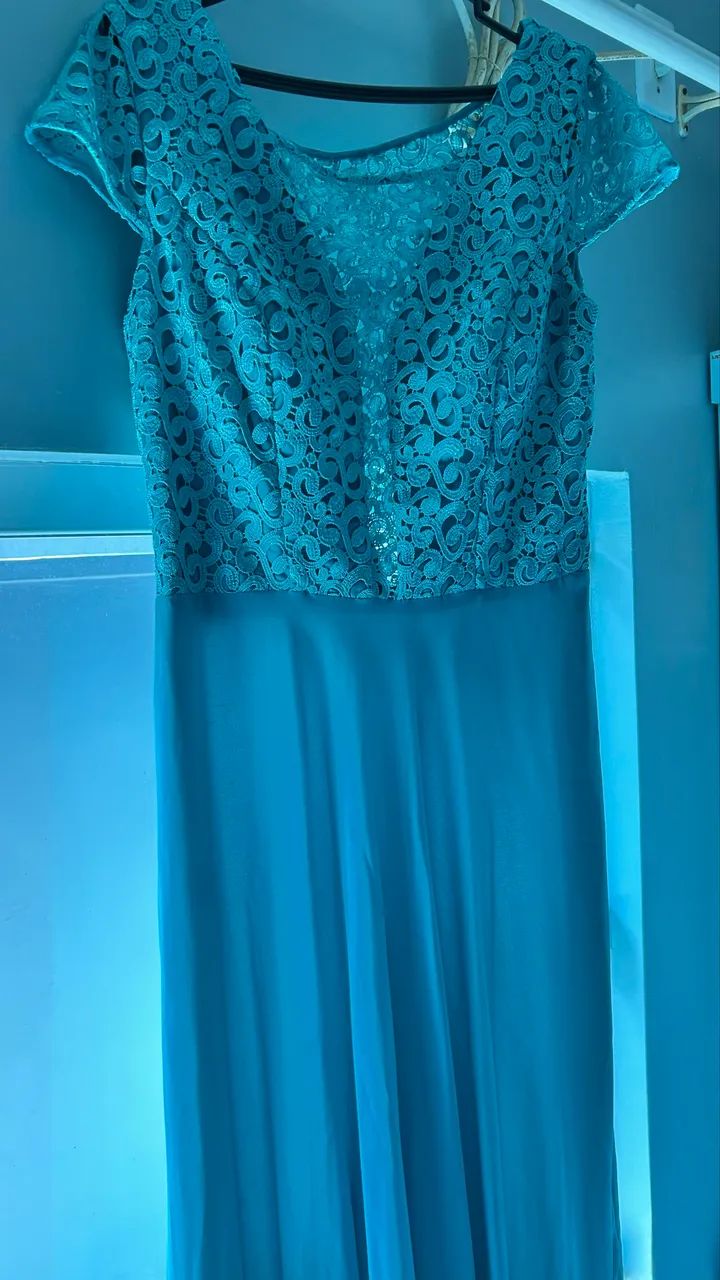 Vestido de festa rendado  - Foto 4