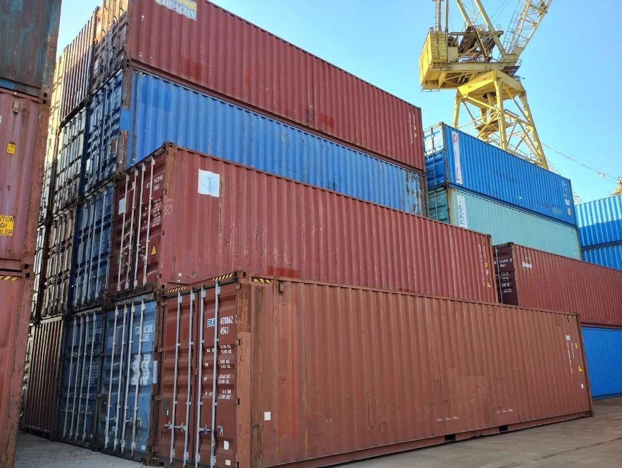 Container Marítimo Usado - Ótimo Estado e Pronta Entrega - Foto 3