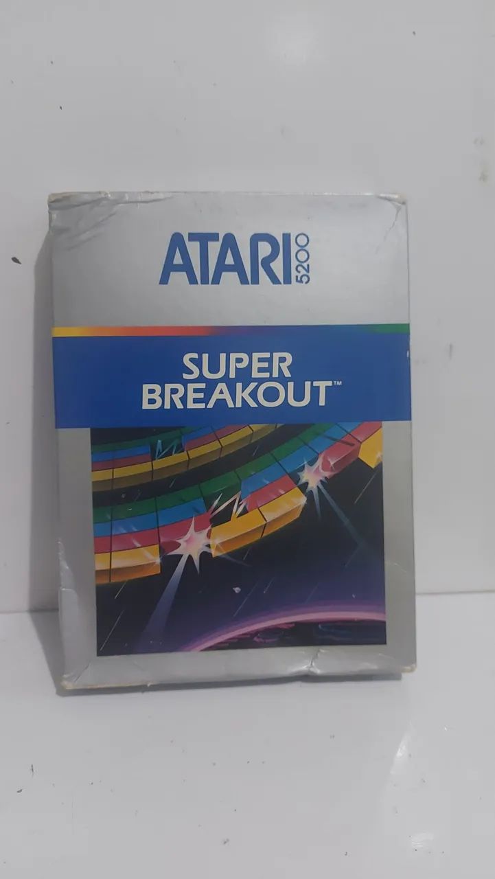 Cartucho atari 5200 super breakout 