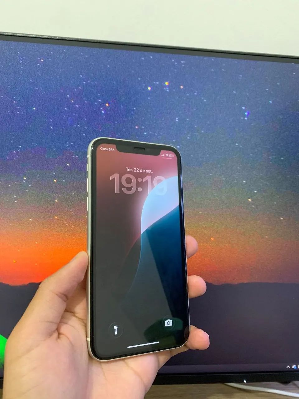 iPhone 11 128 na cor branca