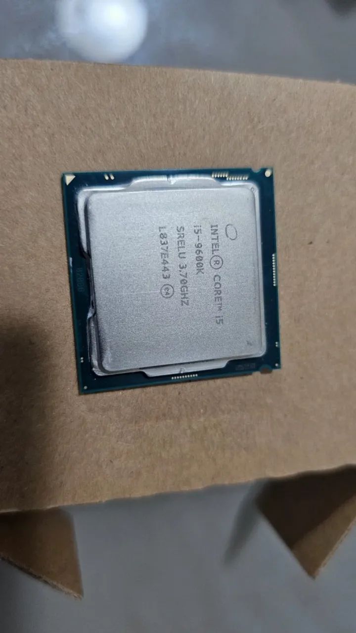 Processador Intel Core I5-9600K LGA 1151 - Processadores - Parque