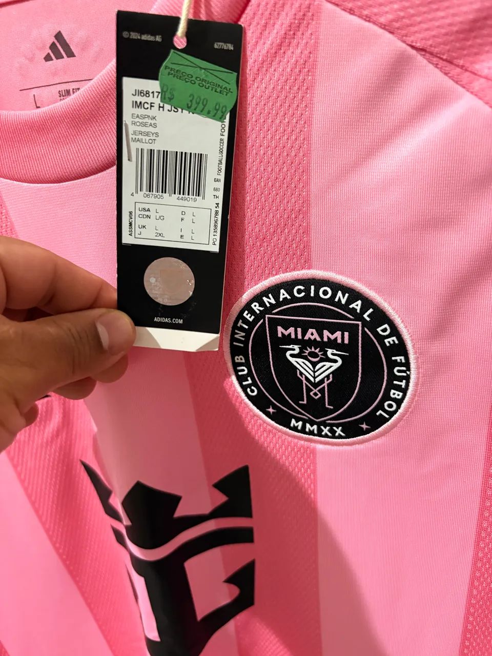 Camisa Messi Inter Miami com nota fiscal - Foto 4