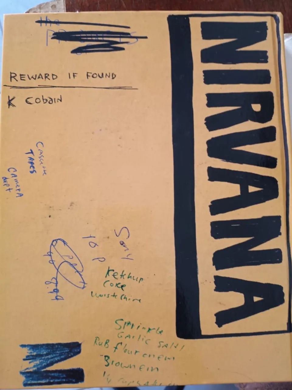 Journals - Kurt Cobain - Importado