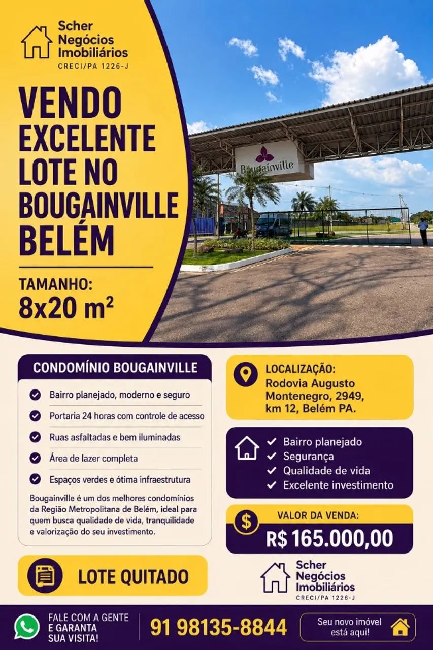 Lote no Bougainville - Quitado