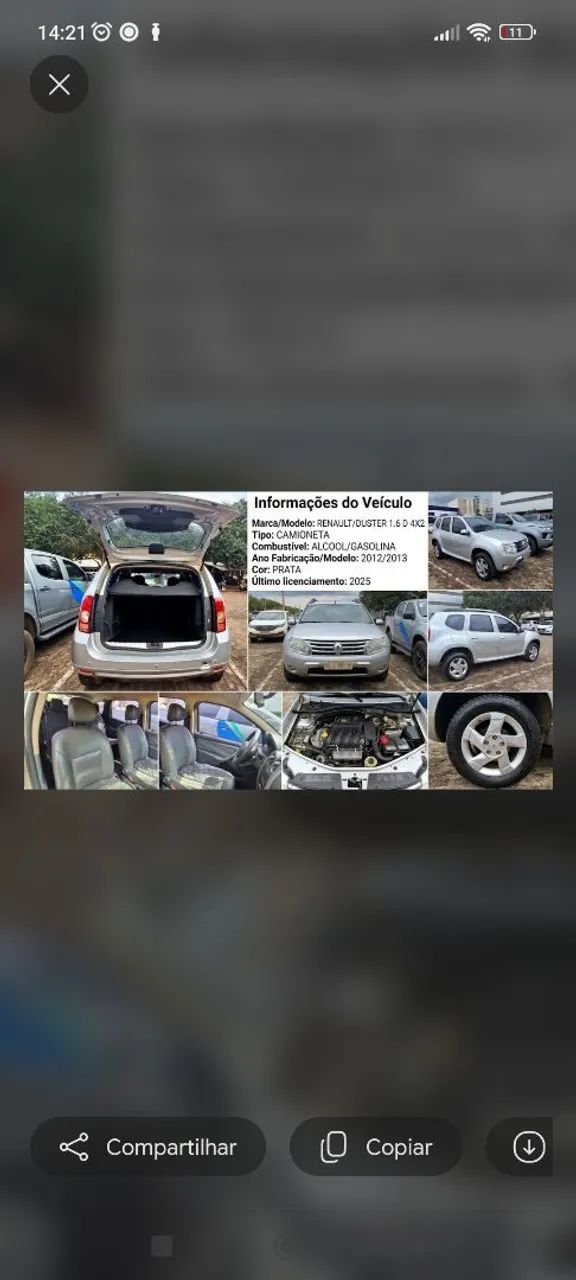 Renault Duster Dynamique 1.6 Hi-flex 16V Mec. 2013