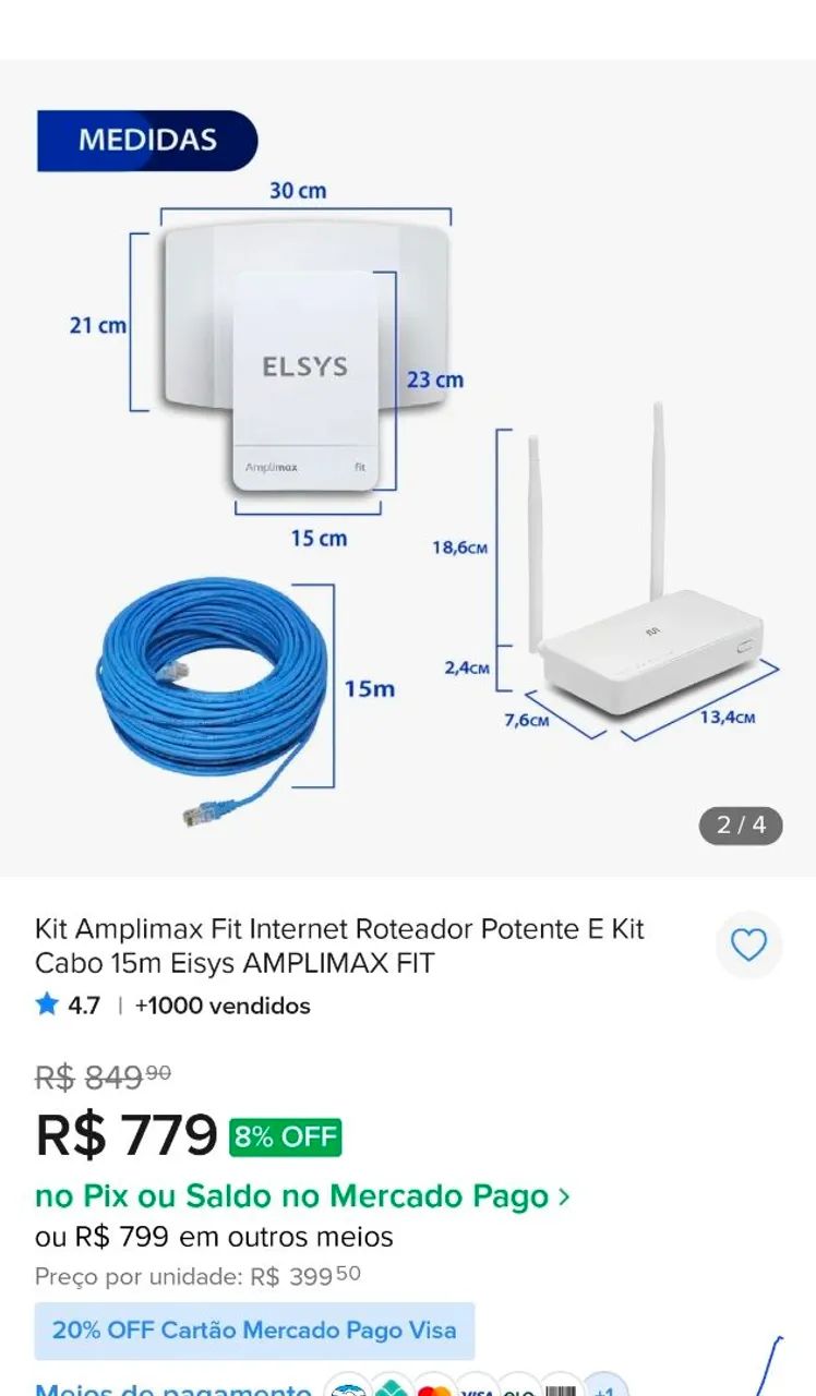 Kit de Internet  - Foto 4