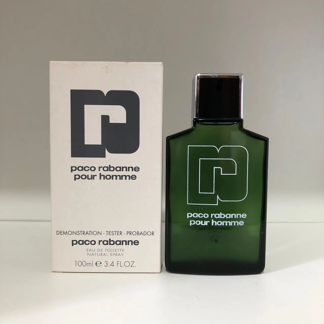 Tester Paco Rabanne Pour Homme Edt 100 ml - Original e Sem Uso