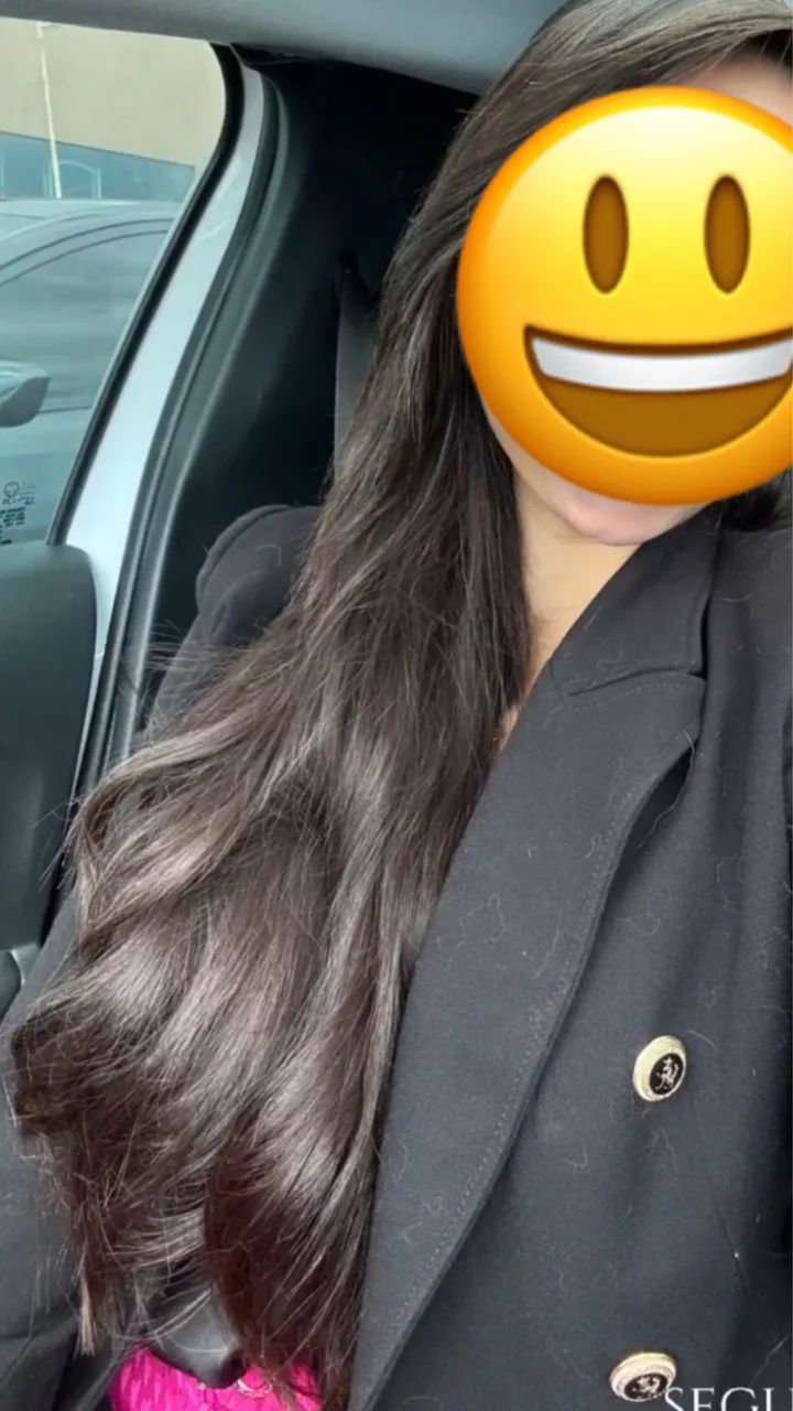 Cabelo castanho brasileiro