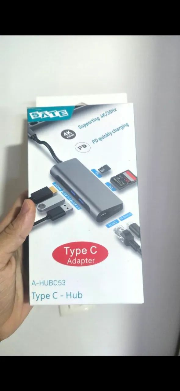 Echo show 5, Xteink X4, Instax mini link 2, Hub Usb C e alguns chaveiros - Foto 5