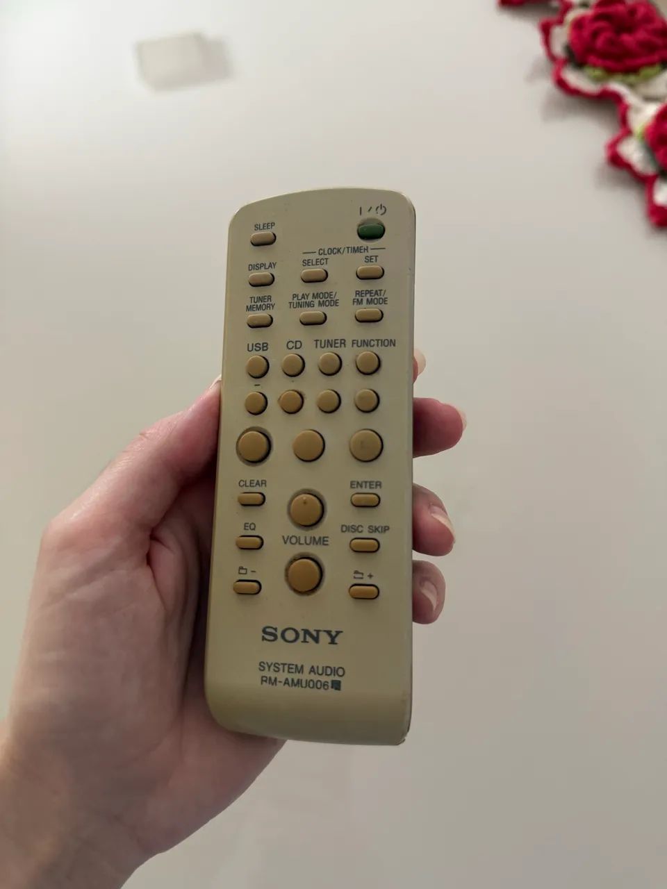 Controle som Sony Zux9 Original mini system - Equipamentos e