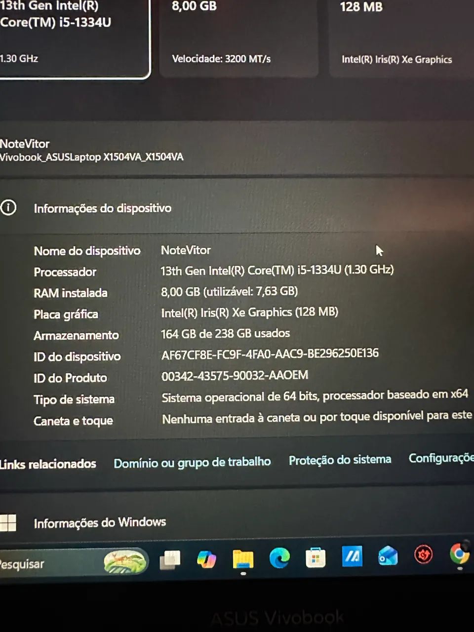 NOTEBOOK ASUS VIVOBOOK I5 - Foto 3